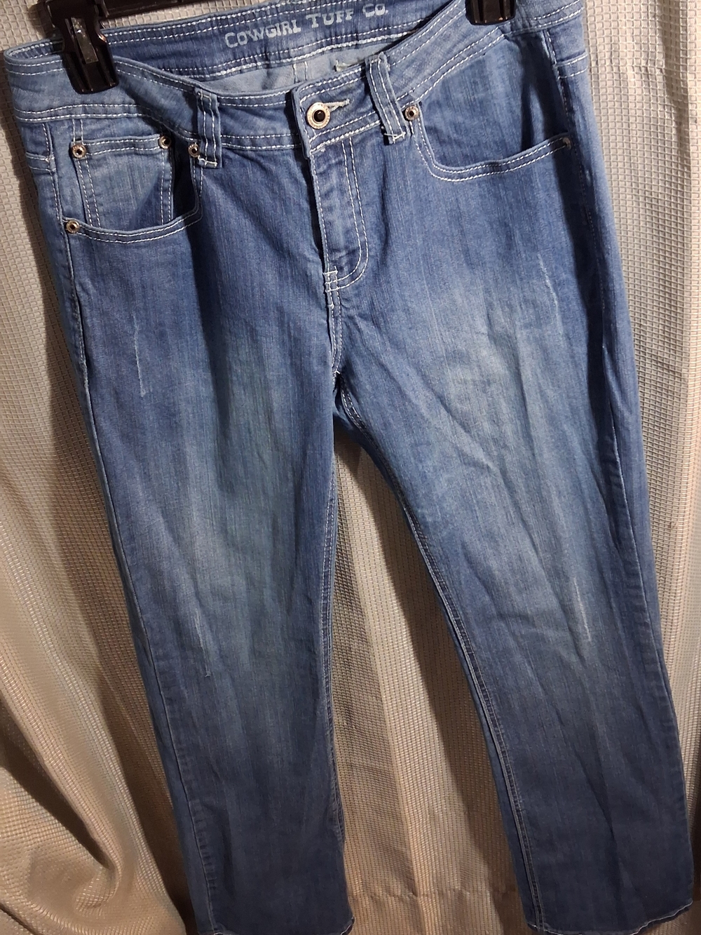 Cowgirl Tuff Women's Light Blue Denim Jeans